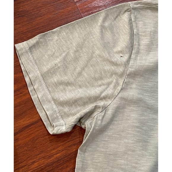 BUCK MASON  SLUB CURVED HEM TEE  SIZE L - Picture 9 of 11